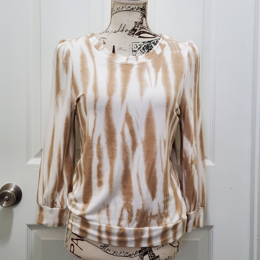 Rachel Zoe Tie Dye Sweatshirt Top Sz M